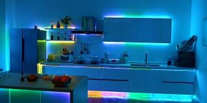 WS2811 ARGB10M Dải sáng16 màu đèn Bluetooth LED điều khiển điện thoại cảm biến âm nhạc đèn dây phù hợp với TV phòng nhà bếp bàn Giáng sinh đèn trang trí tiệc tùng