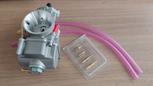 Universal PW 21 24 26 28 30 32 34mm Motorcycle Universal Carburetor with Power Jet for Universal Keihin 2T 4T ATV Qu