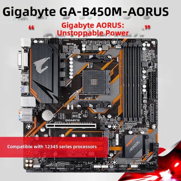 Inventory AM4 Compatible Ryzen 1-5th Gen Motherboard B450 M.2