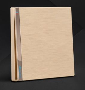 saklar lampu/saklarlistrik/saklar rumah minimalis 86 gold 1 way