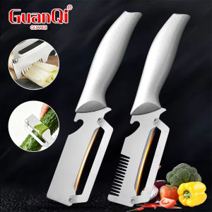 3-in-1 Stainless Steel Vegetable Peeler Peeling Knife Multi-Function Peeler for Slicing Fruit and Vegetables Kitchen Accessories