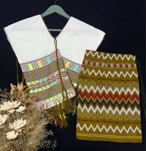 ชุดแฟชั่นเด็กผู้หญิงน่ารักๆ เด็กผู้หญิง Karen KarenShop By-Delta17shop รอบอก36“ - รอบอก40” handmade ชุดกะเหรี่ยง งานทอมือ ชุดบ้านชุด - Women Clothing ผู้หญิง Girl Lady