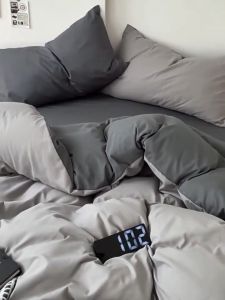 CHT ผ้าปูที่นอนครบเซ็ต 6ชิ้น ผ้านวม ผ้าปูที่นอน 4ฟุต 5ฟุต 6ฟุต นุ่มและเป็นรวมถึงผ้าปูที่นอน ปลอกหมอน หมอน ผ้านวม