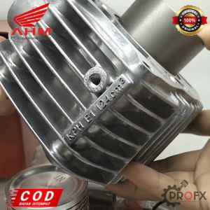 BLOK SEHER KIT PISTON RING KARISMA SUPRA 125 SUPRA X 125 KIRANA HONDA KPH KUALITAS ORIGINAL AHM