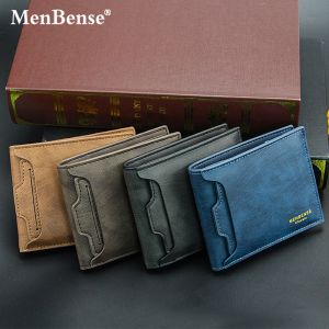 Leather High Capacity Mens Wallet Gift D2406-M MenBense