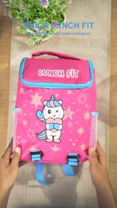 Tas Bekal Unica/ Dino Set Of 4pcs- Bekal Makan Anak