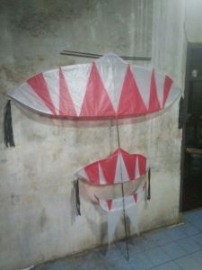 Kerangka layangan model RATU