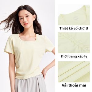 361° | Áo Thun Cổ U Tay Ngắn Slim Fit