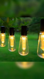 Đèn trang trí năng lượng mặt trời dây bóng led to tiết kiệm điện bóng siêu sáng chống thấm nước - DA3176