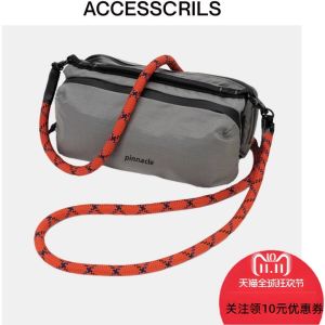 New 2025 Outdoor Climbing Water Bottle Lightweight Crossbody Mens Bag Trendy Brand Small Satchel Shoulder Bag Nylon Material