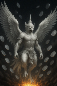 ครุฑ (ชุบเงินแท้) เลี่ยมกันน้ำ+สร้อยเชือกเทียนอย่างดี พร้อมอาราธนาขึ้นคอได้ทันที เสริมบารมี เลื่อนยศ เลื่อนตำแหน่ง