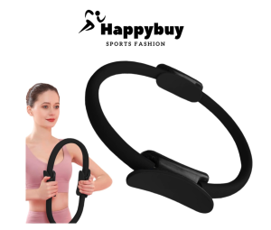 Upgrade Pilates Ring Fitness Circle Lightweight & Durable Foam Padded HandlesFlexible Resistance