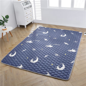 Thickened Portable Folding Mattress Specialized for Sleeping on Floor Waterproof Moisture Proof for Home Use Suitable for All Seasons