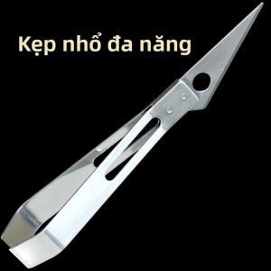 Kẹp Lông Bằng Thép Không Gỉ Kẹp Lông Gà Kẹp Lông Vịt Kẹp Lông Cá Kẹp Râu Cạo Râu Kẹp Loại Bỏ Lông Kẹp Lông Thú Cưng