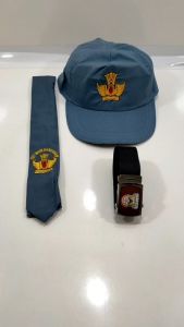 1 Set SMA Lengkap Topi Dasi Sabuk SMA