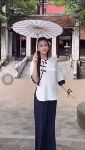 Bộ Pháp Phục Gấm Nữ Thanh Lịch – Xinh Sang Đủ Size