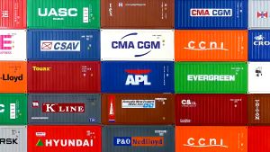 LED Light Action Figure Large Container Design Display Blind Case Storage Box Cabinet Boyfriend Birthday Gift 集装箱发光模型展示盒