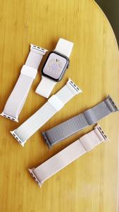 Magnetic solid colour Strap For Watch Band Ultra 42mm 46mm 49mm 41 45 Correa Elasticity Band For iwatch 10 9 8 SE 7