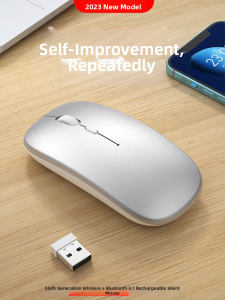 KUNYI | Wireless Bluetooth Dual Mode Silent Rechargeable Mouse