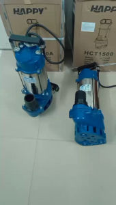 Bơm chìm Bơm Tõm Happy HCT1100A(1.5hp)và HCT1500A(2hp) thân inok cốt inok