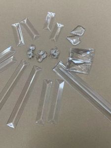 New Acrylic Ice Crystal Strip Wedding Decoration Props Multi-Layered Crystal Lampshade Decorative Accessories Pathway Guide