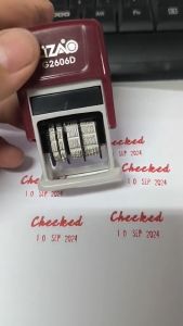 GY Dater self ink stamps