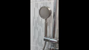 NOUVA 304 6032-H Stainless Steel Showerhead | No-Nozzle Design | Easy Install | Water Saving | Easy Clean | Spa Feel