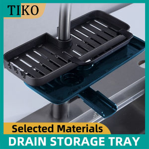 Gray Kitchen faucet rack kitchen accessories sponge storage rack kitchen sink rack rack tableware towel rack filter basket