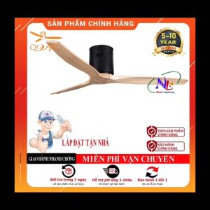Quạt trần hiện đại - Quạt sát trần Qvifa-57VF18 lắp nhà hàng Gara Ô tô phòng họp