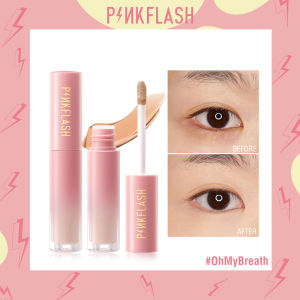 PINKFLASH Waterproof Liquid Concealer Brush HD Flawless With Tool HD Coverage Moisturize Foundation