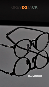 Grey Jack Kacamata Antiradiasi Blueray TR90 Model Oval Stylish Pria Wanita Bisa Lensa Minus Antiradiasi Blueray Bluecromic 1006