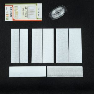 Strong Magic Stick Tape Childrens Shoes Fastener Self-Adhesive Hook And Loop Strips for Shoe Repair And DIY Sewing Projects