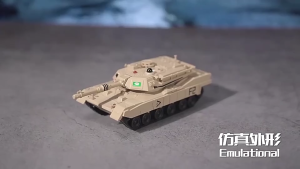 Xe tăng điều khiển mini chiến đấu Leopard V3 777-584 có tia hông ngoại giả lập có âm thanh và xoay tháp