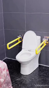 Bathroom Safety Folding Grab Bar Toilet Safety Handle Bar [SG READY STOCK]