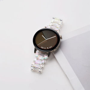 20mm Acrylic Transparent Glacier Strap For Samsung Galaxy Watch 4 5 44mm 40mm Classic 46mm 42mm 3 Active 2 Bracelet Watch Band