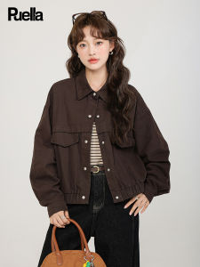 puella | Áo Khoác Jeans Ngắn Phong Cách Thường Ngày