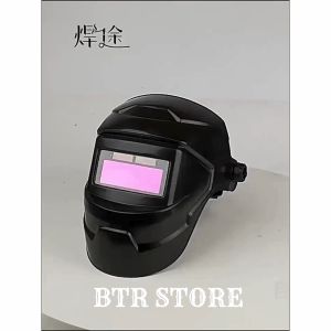 COD CLYNE Helm Las Listrik Otomatis Pelindung Wajah Terbaik Auto Dimming Welding Mask with LED CL281