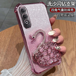 Transparent Silicone Phone Case for OPPO K12 Full Cover Protection with Built-In Lens Film Anti-Fall Shockproof Soft Shell New Model for Women