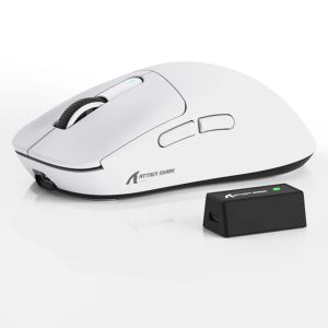 ATTACK SHARK | ATTACK SHARK X3PRO Wireless Gaming Mouse 8K PAW3395 59g Lightweight 26000DPI Tri-mode RGB Ergonomic Mice For PC Laptop Gamer