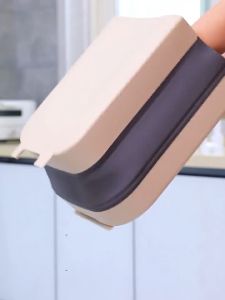 [Ready Stock] Foldable Kitchen Hanging Dustbin Portable Trash Garbage Bin Bekas Tong Sampah Dapur Rubbish Waste