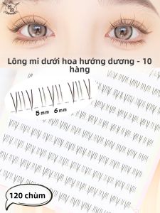 Mi Giả Tự Nhiên Dream Deer Sunflower 10 Hàng Mi Giả Dạng Tai Mèo Nhẹ Cho Nữ Mi Giả Dễ Sử Dụng Trong Suốt Bằng Sợi Tổng Hợp