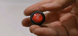 LED Dot Dash Light 3-Pin Auto Round Rocker ON/OFF SPST Switch/ Red(RS-3PL) ON/OFF SWITCH 1 PCS