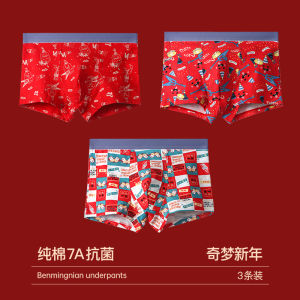 plus Size Boys Cotton Underwear Pure Cotton Boxer Shorts for Overweight Children Teenage Kids plus Size Comfortable Breathable