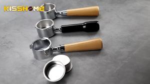 Coffee Bottomless Portafilter 51MM Naked Filter Basket For Delonghi Dedica EC680 EC685 Espresso Machine Accessories Barista Tool