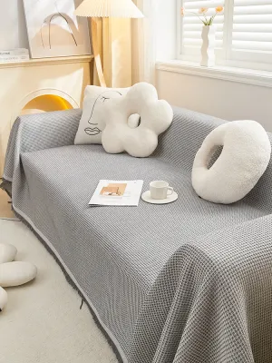 FEITAO|Bọc Sofa Mùa Đông Mùa Hè Không Trượt Phong Cách Bắc Âu