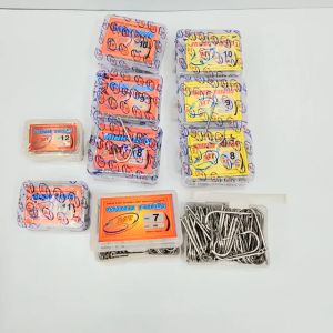 Lưỡi Câu Cá Inox Minh Tuấn Đỏ Vàng Dùng Câu Biển Cắm Cá Lóc Tra Trê Chim Lươn Ếch Bán Lẻ 10 Cái