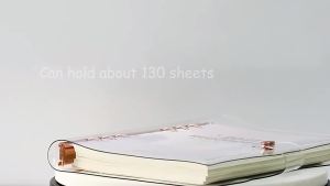 A6/A5 GlitterRose Golden Glittery Bling Binder Notebook Cover Diary Agenda Planner Paper Cover School Stationery