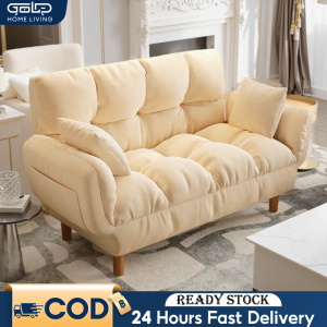 GOLD Sofa Fabric Sofa Adjustable & Detachable Design For Living Room Fabric Sofa Bed Waterproof & Cat-Proof Fabric Sofa Bed沙发
