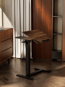 North Arc Mobile Bedside Computer Desk Notebook Lazy Table Height Adjustable Wheel Inclined Modern Simple Style K141