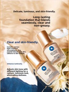 MONLEYTA | Affordable Long-lasting Moisturizing Foundation Liquid Student BB Cream Skin Brightening Non-oily Makeup That Stays Put